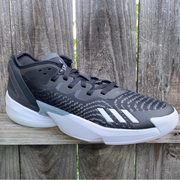 Adidas Mens Basketball Sneaker Shoe D.O.N Issue Four Carbon - Picture 4 of 14